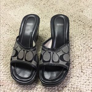 Coach sandals